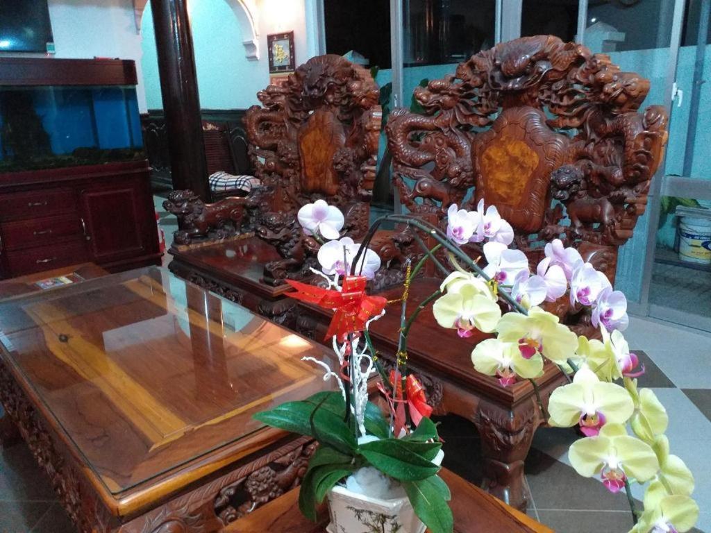 隆海 Nha Nghi Nguyen Anh酒店 外观 照片